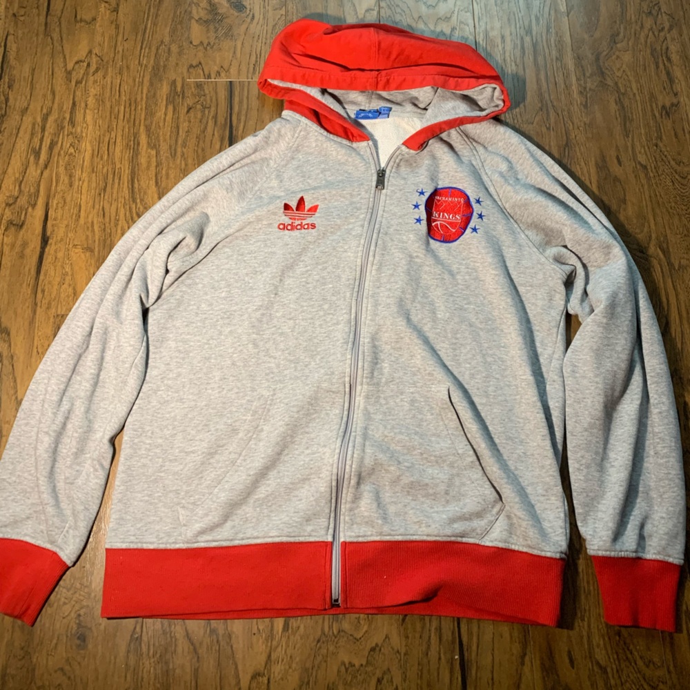 Adidas Sacramento Kings Zip up hoodie